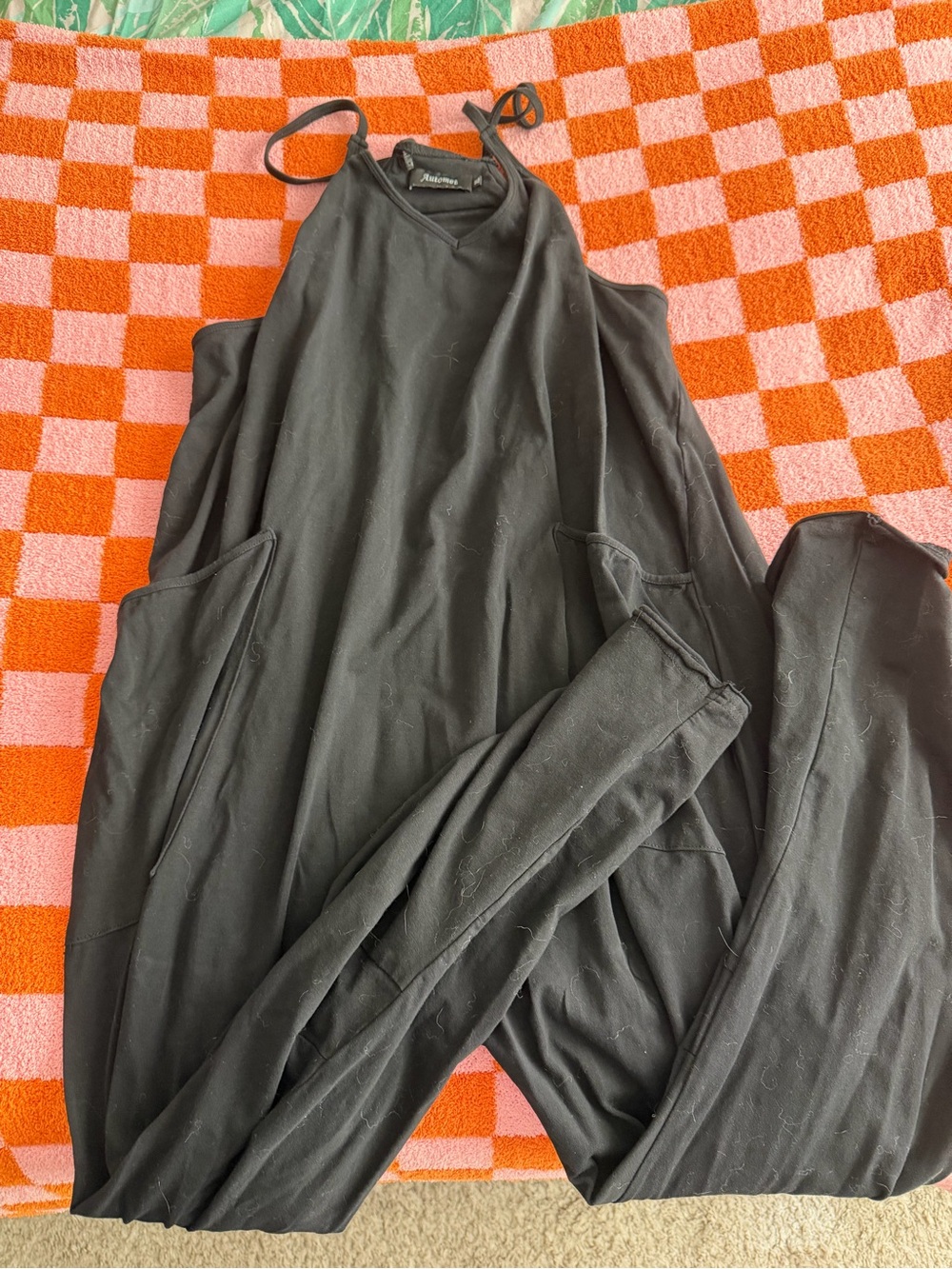 Black jumpsuit